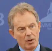Tony Blair was called to the Middle East and will miss TD Ameritrade conference