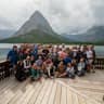 Almost sidetracked by 'bear market,' Chip Roame's and Skip Schweiss's hike-and-network group goes (mostly) long-only in Montana with an upsized group