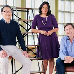 Focus co-founders Lenny Chang, Rajini Kodialam and Rudy Adolf have gotten Focus Financial to the brink of an IPO.
