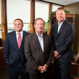 Todd Feltz (center, flanked by Brent O’Mara and Wade Behlen): They let us run our RIA business, allowed us to broker business with them, provided compliance and supervision -- and then the game changed.