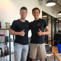 Step CEO CJ MacDonald posted this photo on Twitter with 'Tyler' who banks on his Step mobile app -- one of more than 500,000 accounts.