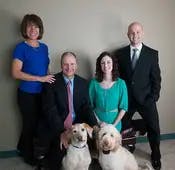  Raymond James recruited Becky Wiles, Terry Wiles, Heather Monzote, Ryan Smith and two hound puppies, Maia and Sky, in December.