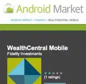 WealthCentral Mobile is available for download in the Android Market