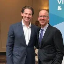 Adam Birenbaum (left) is already rolling up Alex Pott's longtime TAMP clientele in the months following their merger.