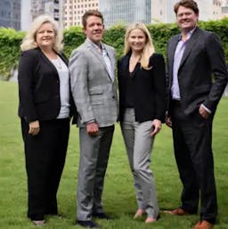 The team of Laura Blair, Ben Gordon, Risa Riser  and Collin Hart has equal asset stature to the firm busting them out of Merrill Lynch.