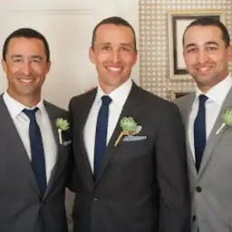 Mike Alfred (l. pictured with with brothers Ryan and Eddie): There's no Schwab or Fidelity. Go beyond CoinBase and it's the frickin' Wild West.