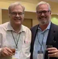 Guy Benstead (with George Gay on right): [The move to Orlando for 2020]  it rankled some of the old guard RIAs who have been at the vanguard of the SRI movement.