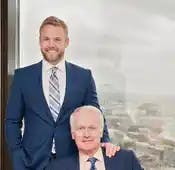 Alex Goss (l.) and his dad Jerry Goss: Our goal is to make the move for advisors no different than moving to another wirehouse except they'll own 100% of the business.