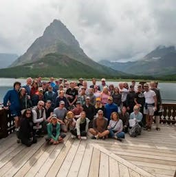 Many of the 61 hikers went to Montana to power mingle or just get out of the house.